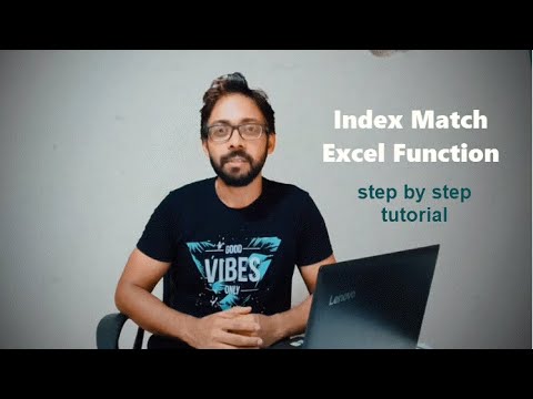 Index Match Function in Excel – Step by Step [Video]