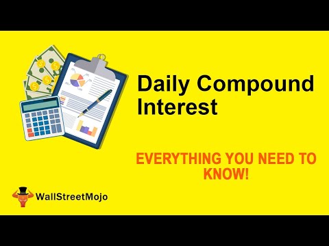 Daily Compound Interest (Formula) | Step by Step Calculation with Examples [Video]