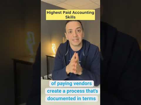 Highest paid Accounting skills #Shorts [Video]