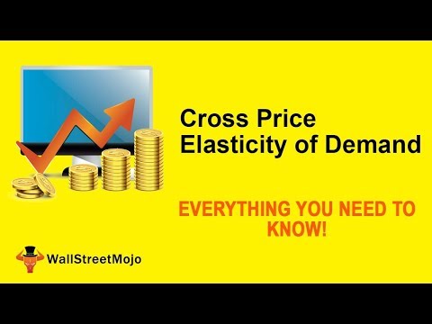 Cross Price Elasticity of Demand – Meaning, Formula, Examples | How to Calculate? [Video]