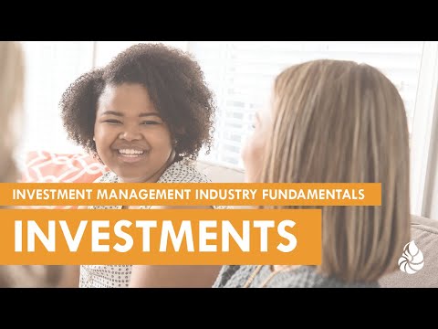 Investment Management Industry Fundamentals: Investments [Video]