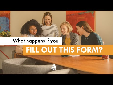 What happens if you fill out the Contact Us form? [Video]