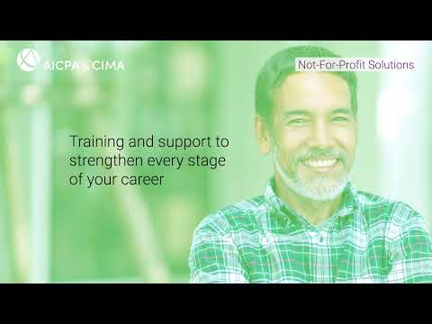 AICPA & CIMA Not-For-Profit Solutions [Video]