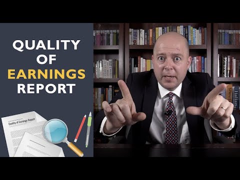 Quality of Earnings Report [Video]