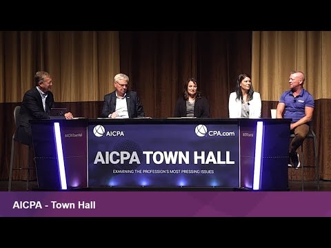 AICPA Town Hall Series – July 27 Edition [Video]