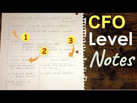 Don’t suck at taking notes. Pro Tips [Video]