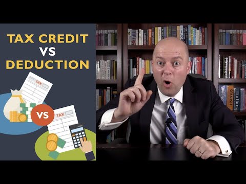 Tax Credits vs Tax Deductions [Video]