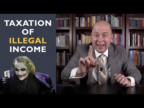 Taxes on illegal income [Video]