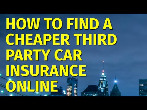 Best Third Party Car Insurance Online ★ 2021 [Video]