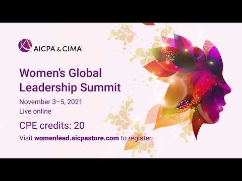 AICPA & CIMA Women’s Global Leadership Summit [Video]