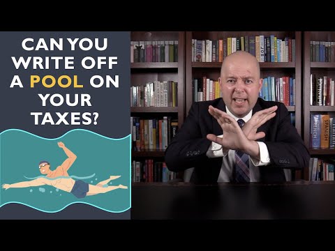 Can You Write off a Pool on Your Taxes? [Video]