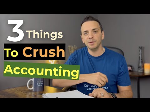 The 3 Things You Must Learn in Accounting | From a Controller [Video]