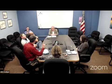 Town Board Workshop: CPA Annual Financial Audit Interviews November 8th 2021 [Video]