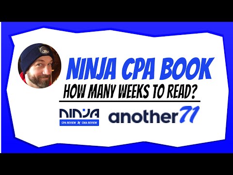 How Many Weeks for NINJA CPA Book | Struggling with CPA Exam Sims | Another71 [Video]