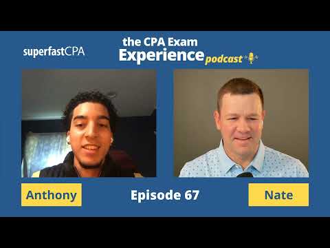 SuperfastCPA Reviews: How Anthony Is Passing His CPA Exams [Video]