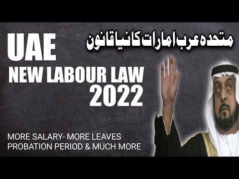 New UAE Labour Law 2022 More Salary More Leaves & Benefits [Video]