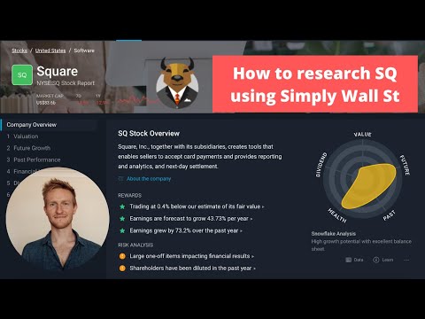 How to research Fintech stocks like Square (SQ) on Simply Wall St [Video]