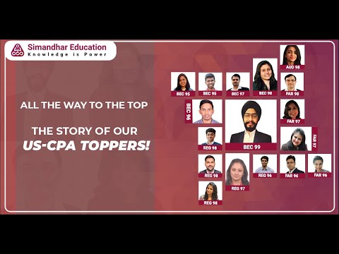 Our US CPA Toppers who made Simandhar Education proud | Scores of 99, 98, 97 in US CPA exam | CPA [Video]