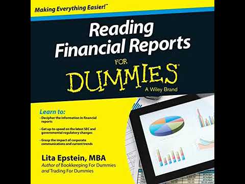 Reading Financial Reports For Dummies Part One #audiobook #millionaire #money #mindset [Video]