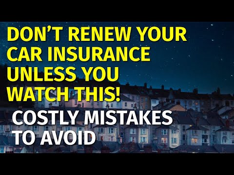 Cheap Car Insurance Renewal Cost ★ 2022 [Video]