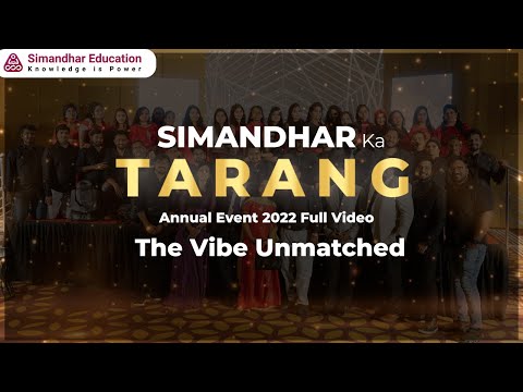 Simandhar Ka Tarang | Final Cut | Annual Event-2022 | Full Video | Corporate Tie-ups | CPA, CMA, EA [Video]