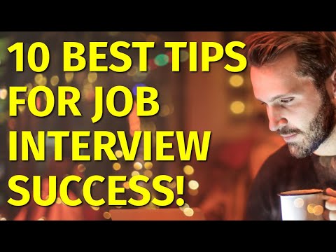 10 Best Job Interview Tips for 2022 | How to Prepare for a Job Interview [Video]