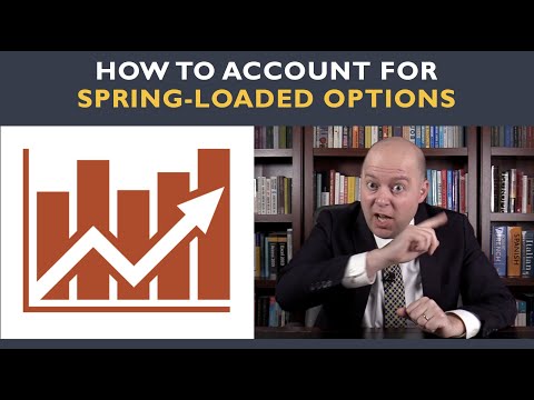 How to Account for Spring Loaded Options [Video]