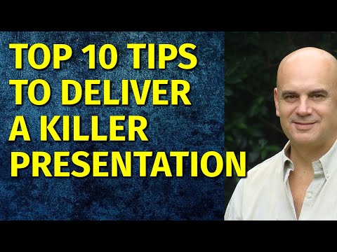 How to Make a Good Presentation | Presentation Skills | Public Speaking Tips | Give a Speech [Video]