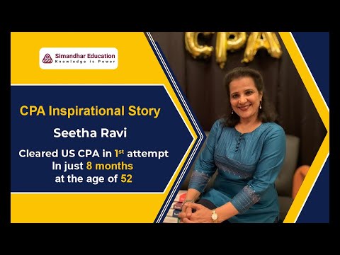 Passing CPA at 52 | Cleared CPA in 8 Months | Simandhar CPA inspirational Stories [Video]