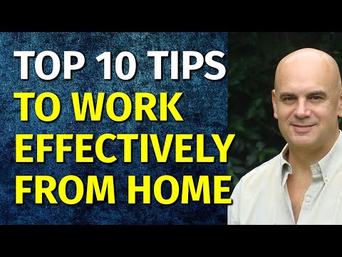 Working From Home Tips & Essentials | Home Office Organization Ideas | Work From Home Office Setup [Video]