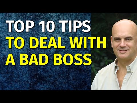 How to Deal with Bad Boss at Work | When Your Boss Hates You | Toxic Manager [Video]