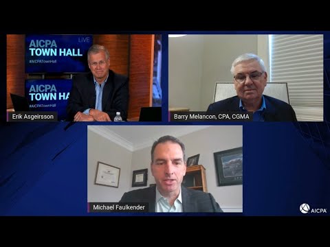 AICPA Town Hall Series – March 31 Edition [Video]