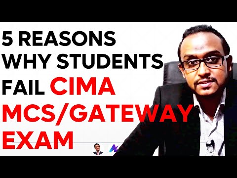 5 Reasons why students fail the CIMA MCS/Gateway Exam – CIMA Management Case Study Exam Tips [Video]