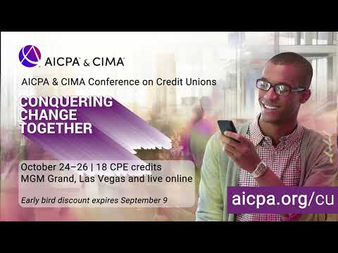 AICPA & CIMA Conference on Credit Unions [Video]