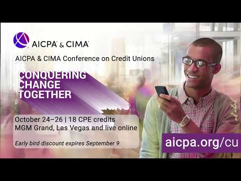 AICPA & CIMA Conference on Credit Unions [Video]