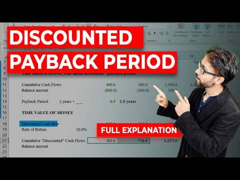 Discounted Payback Period – Basics, Formula, How to Calculate? (Step by Step) [Video]