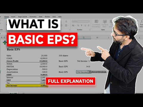 Basic EPS – Meaning, Formula, Interpretations, How to Calculate? [Video]