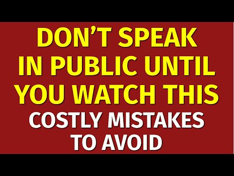 How to Overcome Public Speaking Anxiety | Fear and the Art of Public Speaking [Video]