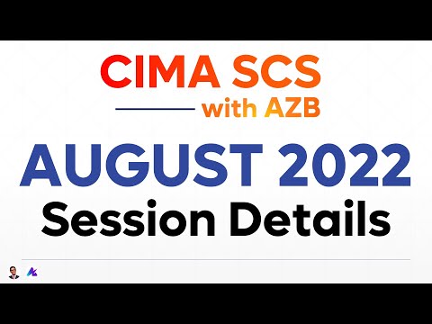 Pass CIMA SCS Aug 2022 Exam by a World-class Program | CIMA Strategic Case Study (CIMA SCS with AZB) [Video]