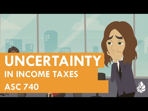 Income Taxes: Uncertainty in Income Taxes [Video]