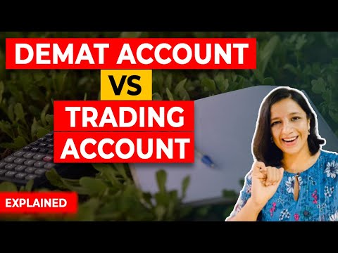 Demat Vs Trading Account(Easy Explanation)+ definitions +examples, etc [Video]