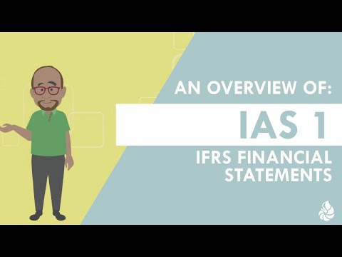 Overview of IAS 1 [Video]