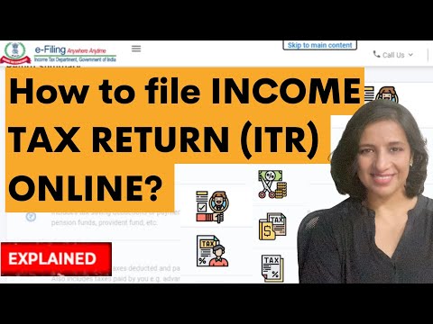 How to file income tax return (ITR) online?- Easy explanation [Video]