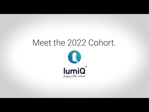 2022 AICPA and CPA.com Startup Accelerator: LumiQ [Video]