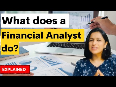 What does a financial analyst do? -Simple Explanation [Video]