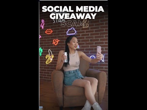 SOCIAL MEDIA GIVEAWAY SCAM [Video]