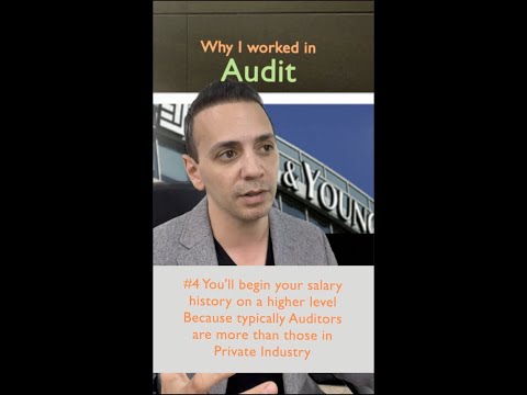 Why I worked in audit #shorts [Video]