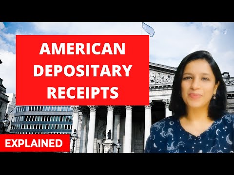 ADR: American depositary receipts: Easy explanation. [Video]