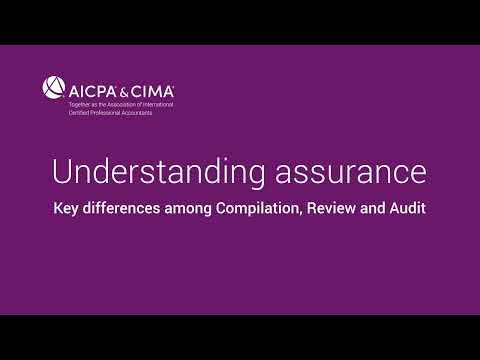 Key differences among Compilation, Review and Audit [Video]