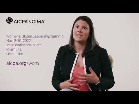 AICPA & CIMA Women’s Global Leadership Summit [Video]